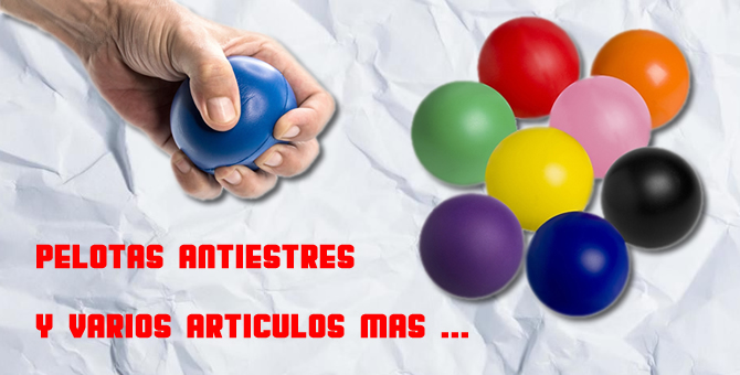 Pelotas y Articulos Antiestres