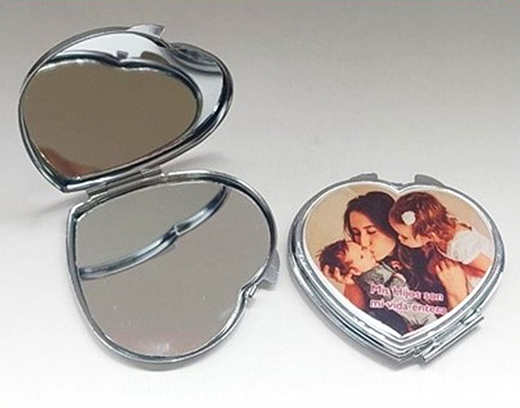 MP-CPM015 - Espejo Doble para Sublimar en Forma de Corazon