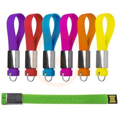 USB 8GB SILICONA CON COLGADOR